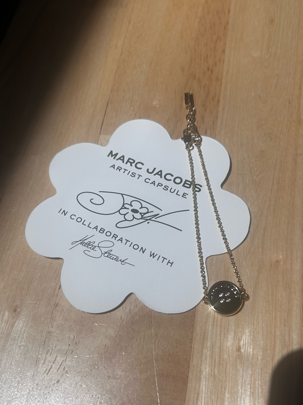 Marc Jacobs Button Pendant Bracelet